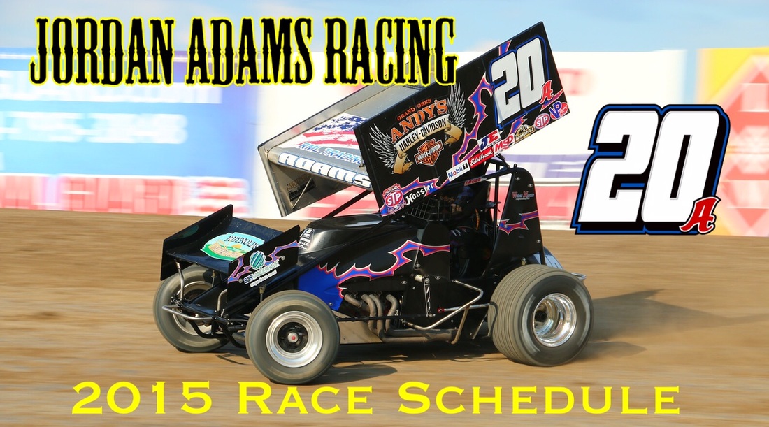 Jordan Adams Racing 2015 Outlaw Sprints Race Schedule